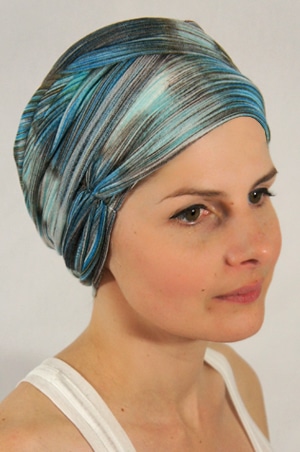 foudre-bonnet-foulard-chimiotherapie-raye-bleu-3