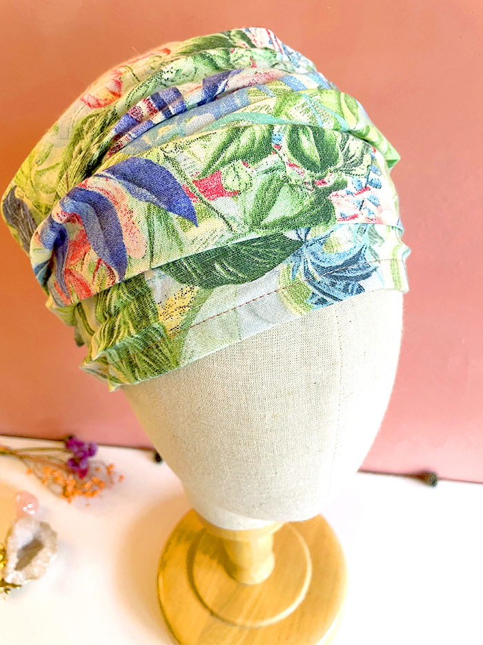 Bandeau à cheveux étroit "Tropical vintage" – Image 4