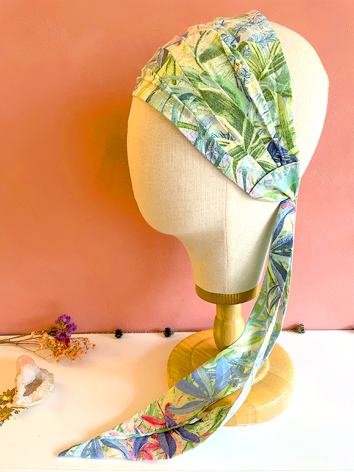 Bandeau à cheveux étroit "Tropical vintage" – Image 3