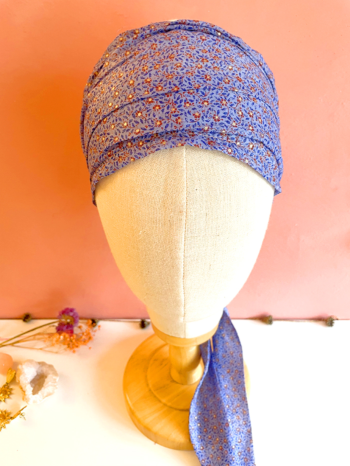 Bandeau à cheveux étroit "Liberty doré" – Image 5