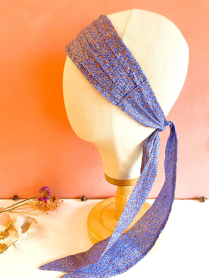 Bandeau à cheveux étroit "Liberty doré" – Image 2