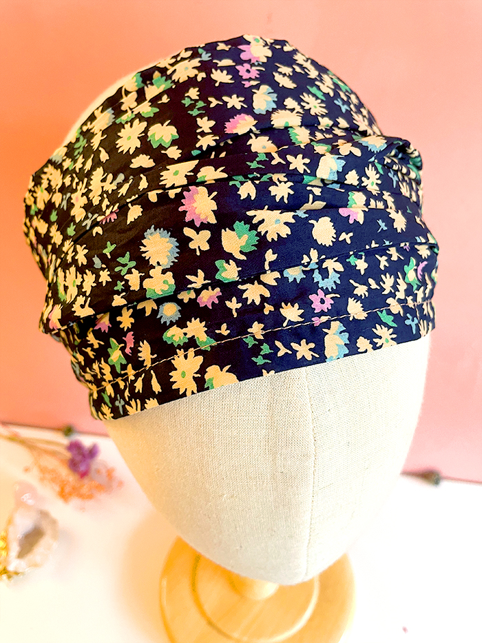 Bandeau à cheveux étroit Liberty "Margot"