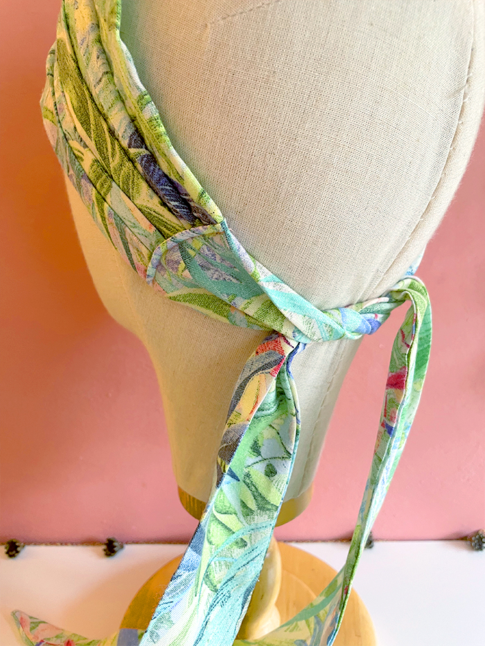 Bandeau à cheveux étroit "Tropical vintage" – Image 6