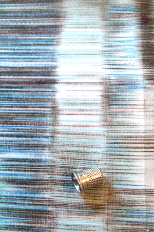 foudre-tissu-bandeau-cheveux-bleu-raies