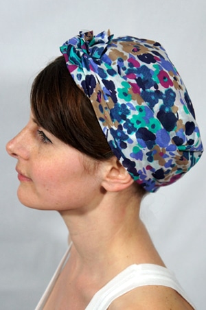 foudre-bandana-cheveux-fleurs-bleu-vert-2