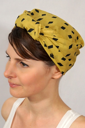 foudre-bandana-cheveux-jaune-noir-2