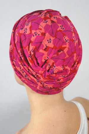 foudre-bonnet-chimiotherapie-rose-corail-minnie-2