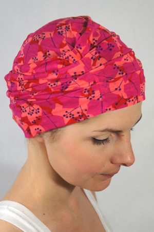foudre-bonnet-chimiotherapie-rose-corail-minnie-3