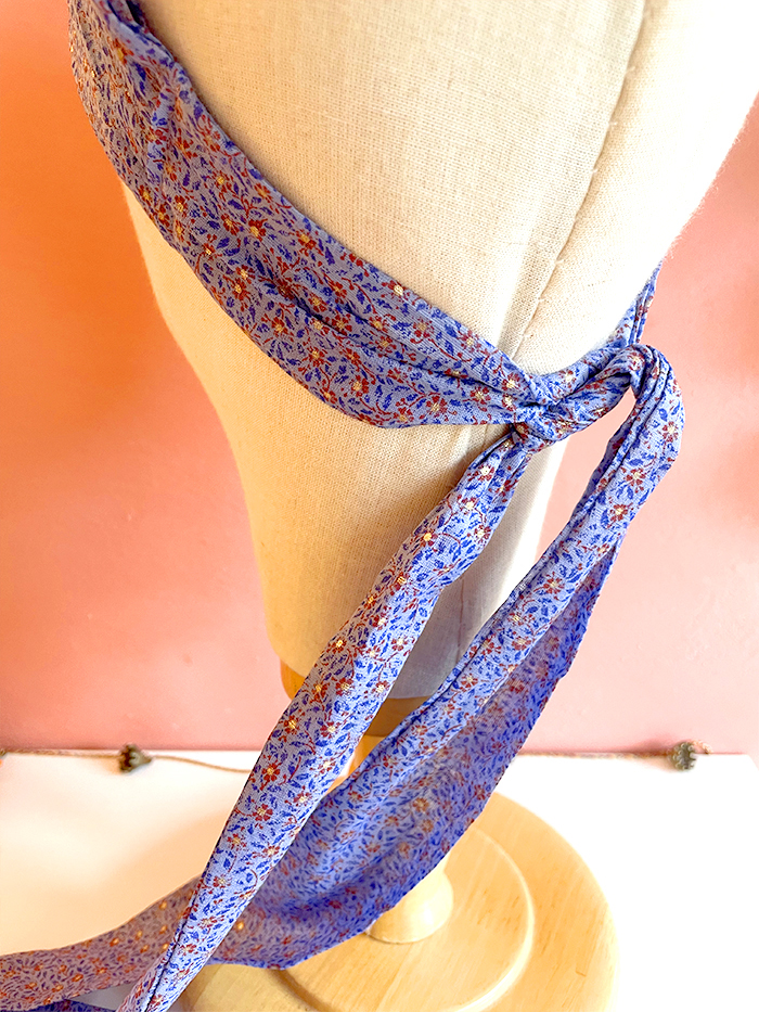 Bandeau à cheveux étroit "Liberty doré" – Image 4