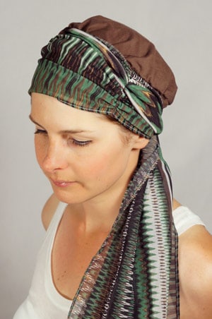 bonnet-foulard-chimiotherapie-foudre-marron-vert-3