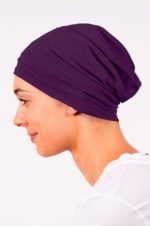 Bonnet chimio BENRI - Violet