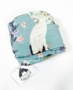 Bandeau à cheveux adapté chimio SCRATCH ! Grues & Pivoines – Image 9