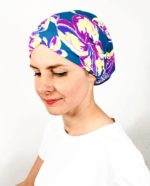Bandeau à cheveux adapté chimio SCRATCH ! à fleurs Flora Banana – Image 3