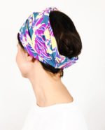 Bandeau à cheveux adapté chimio SCRATCH ! à fleurs Flora Banana – Image 6