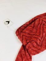 Bandeau à cheveux chaud en maille - Grenat – Image 3