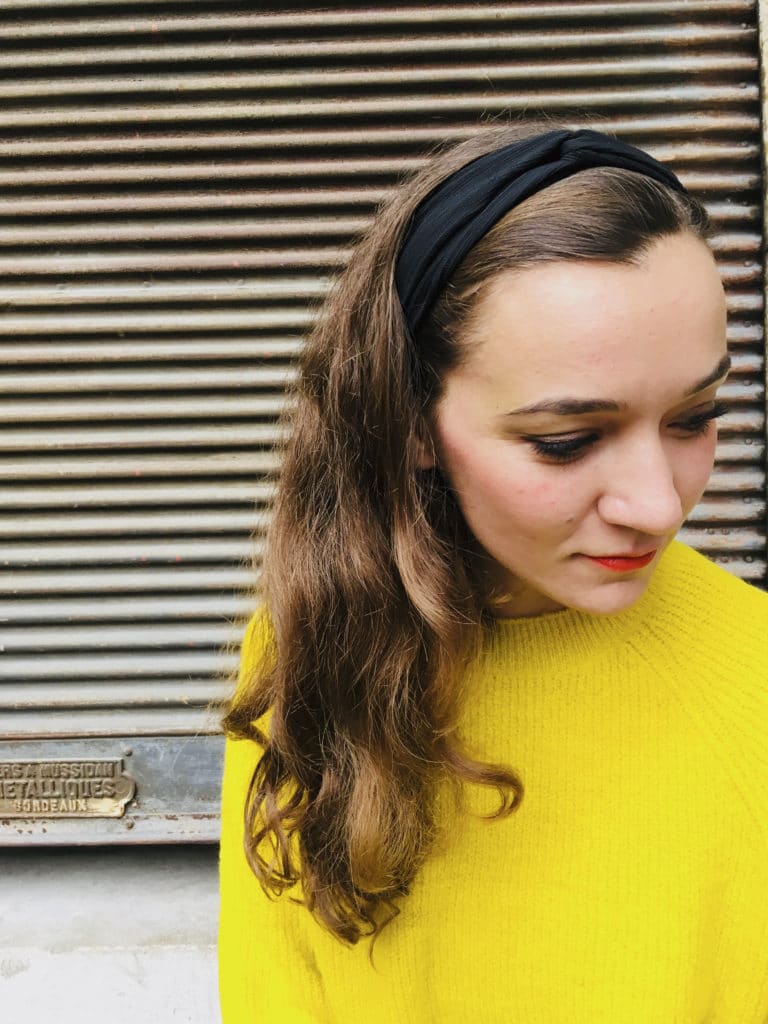Bandeau pour cheveux à motif - Kaki - 1.92