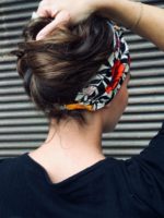 Bandeau à cheveux en coton - Cosmos – Image 4