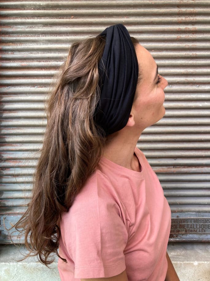 bandeau noir cheveux