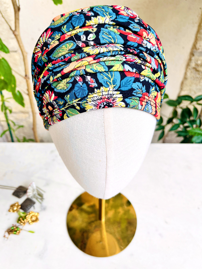 Bandeau à cheveux couvrant SCRATCH ! à fleurs Anémone – Image 2