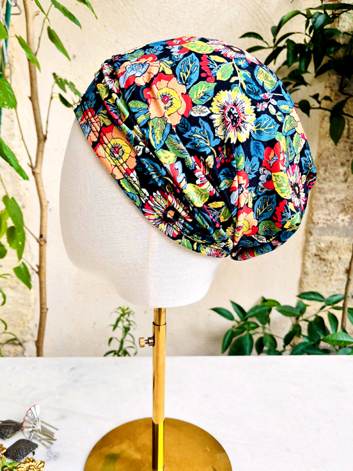Bandeau à cheveux couvrant SCRATCH ! à fleurs Anémone – Image 4