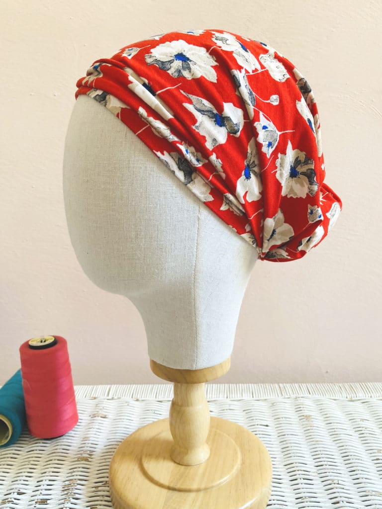 Bandeau Cheveux Scratch Coquelicot