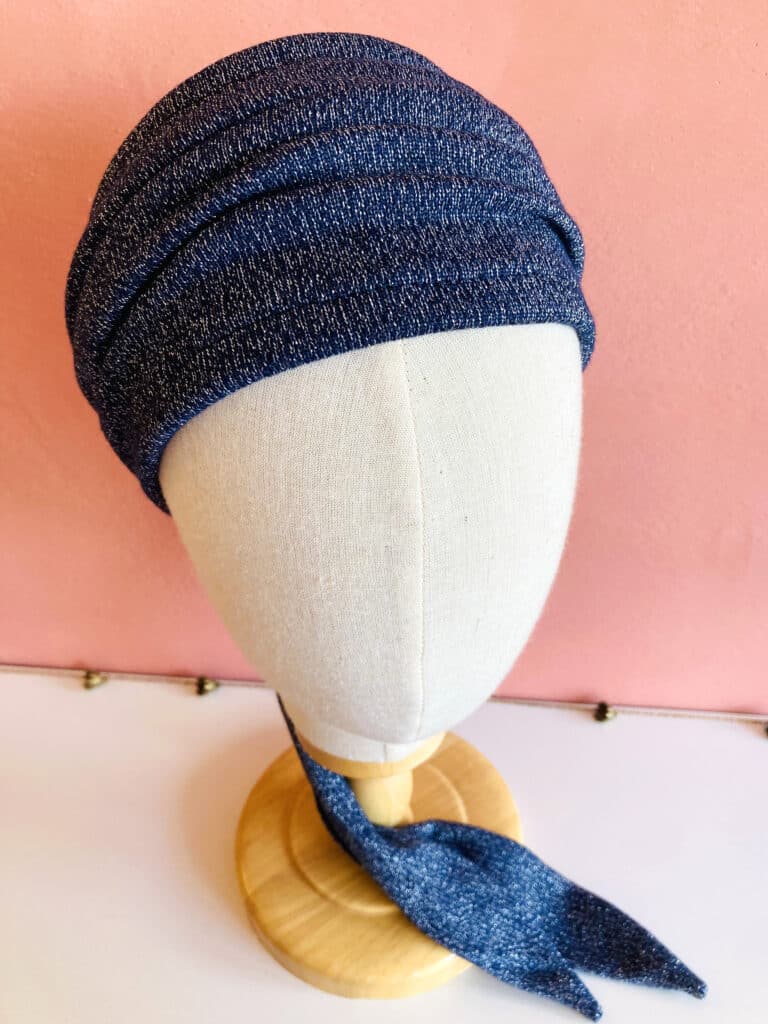 foulard_cheveux_pelade_lurex_brillant_marine