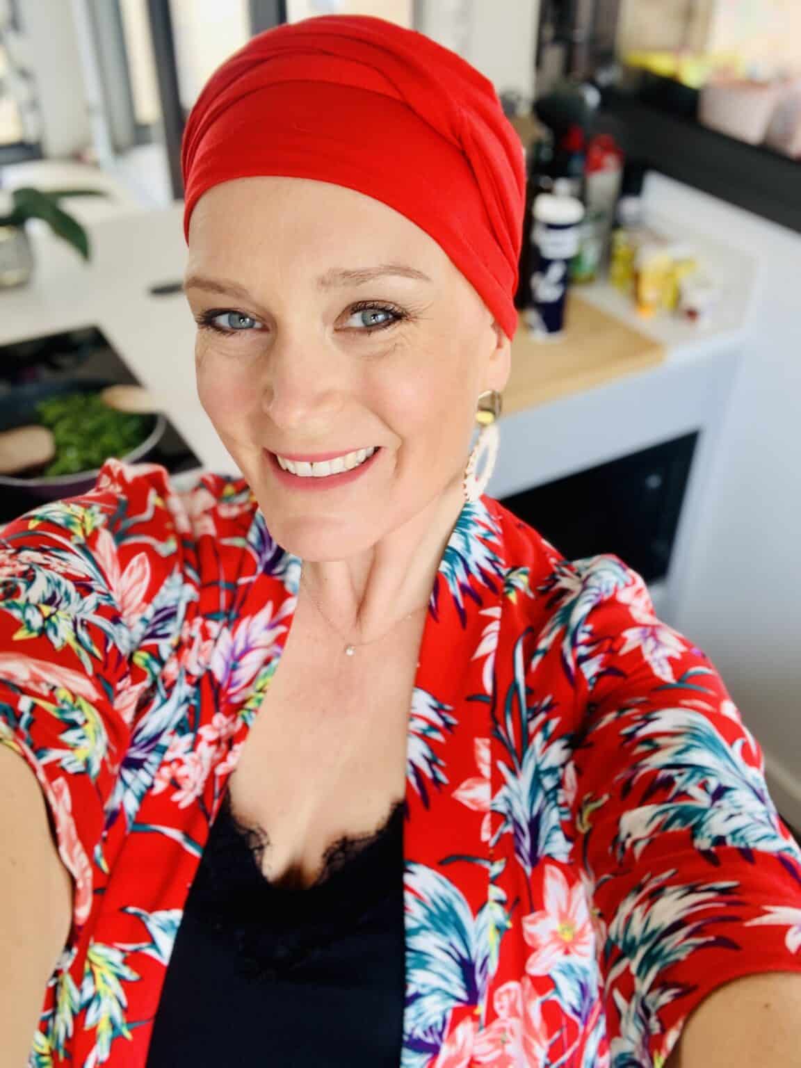 Turban Chimio Sympa Turban Chimiothérapie Pour Femmes - , 98x24cm, Confortable Et Élégant Pour Perte Cheveux Mousseline Douce
