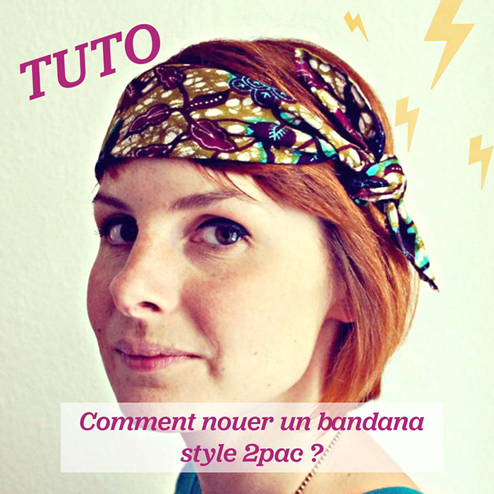 comment attacher un bandana comme 2pac shakur